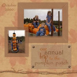 Annual trip to the pumpkin patch