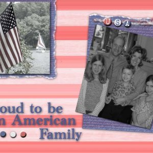 Proud to be an American Family