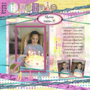 Alyssa's 7th Birthday