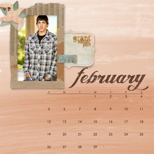 2012 cd case calendar - season