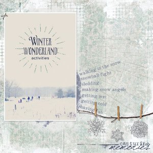 Winter wonderland activities