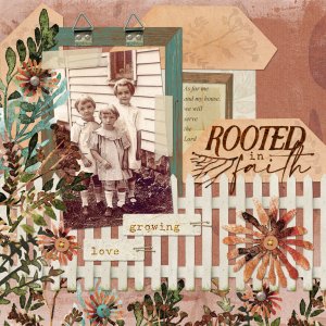 Rooted in Faith Sample Layout