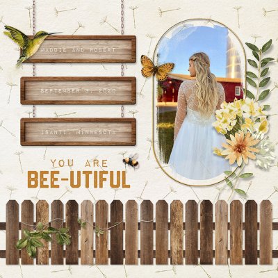 The Bee's Knees Sample Layout
