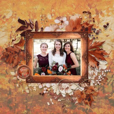 Fall-ing in Love Sample Layout