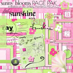Sunny Blooms Page Pak