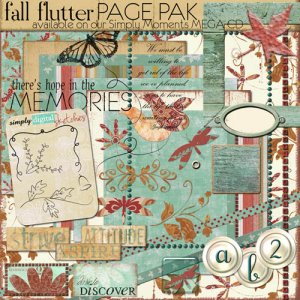 Fall Flutter Page Pak