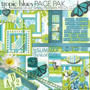 Tropic Blues Page Pak
