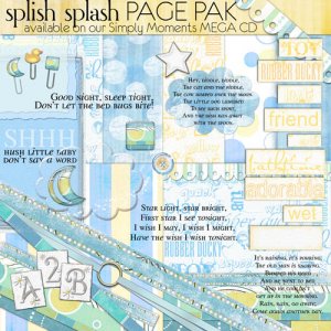 Splish Splash Page Pak