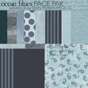 Ocean Blues Page Pak Papers