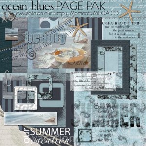 Ocean Blues Page Pak
