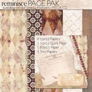 Reminisce Page Pak Papers