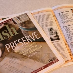 Newspaper Feature on Recipe Book