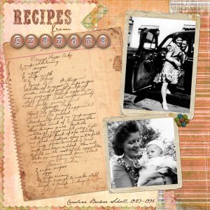 Recipes from Grandma (cover)