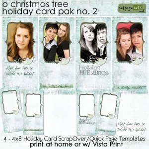 o christmas tree holiday cards 2