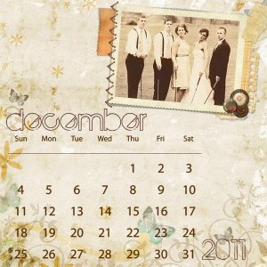 2011 CD Calendar - As Time Goes By
