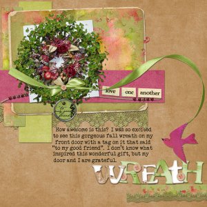 Wreath of kindness